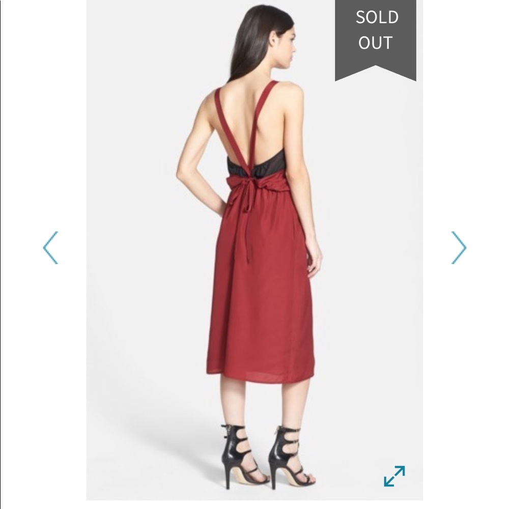 In NAVY XS 1.STATE Midi Dress bought at Nordstrom